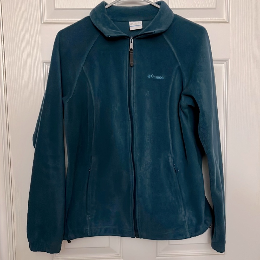 Blue Columbia Full Zip Jacket